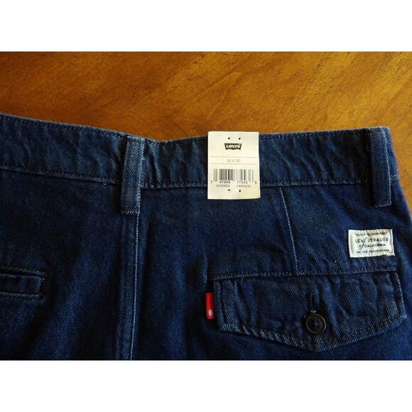 Levi's XX Chino Authentic Fit Men's Cotton Straight Leg Dark Blue Pants Sz 32x30 - Picture 7 of 16
